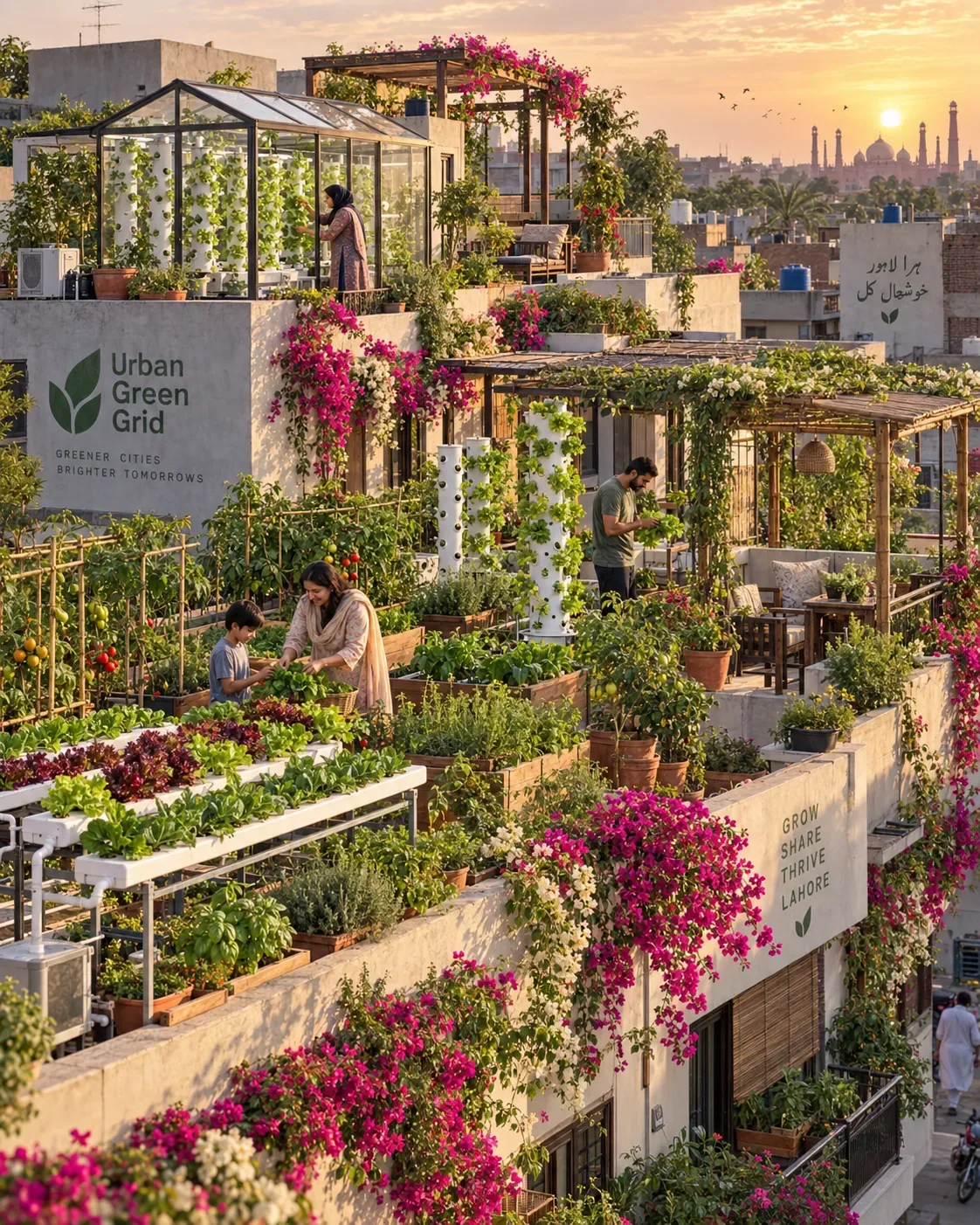 Illustrative roof habitat concept