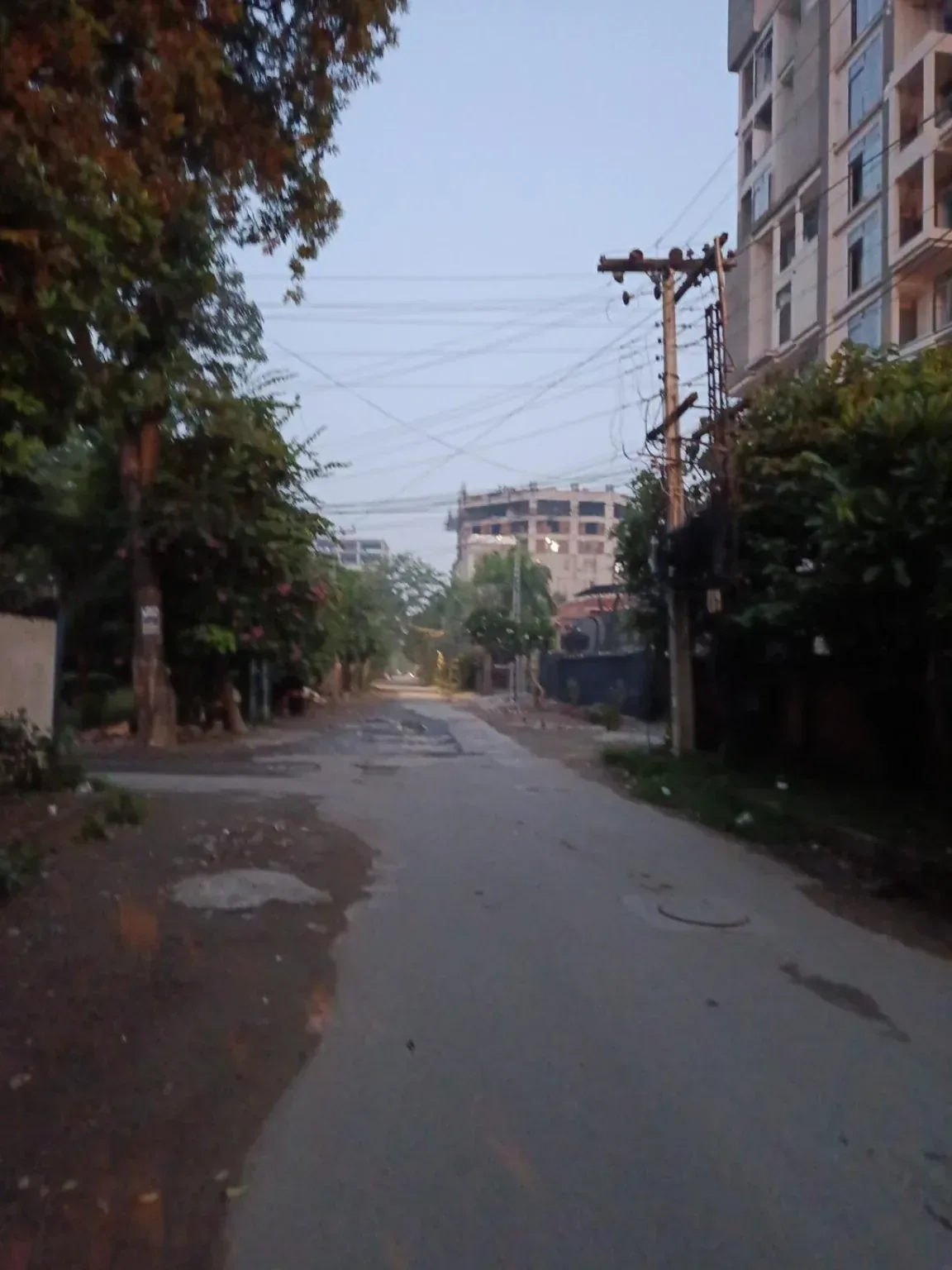 Real Lahore residential street