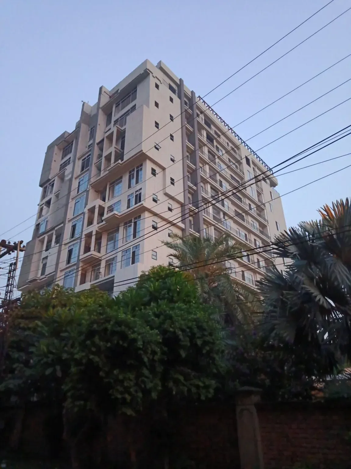 Real Lahore residential building showing verticalization